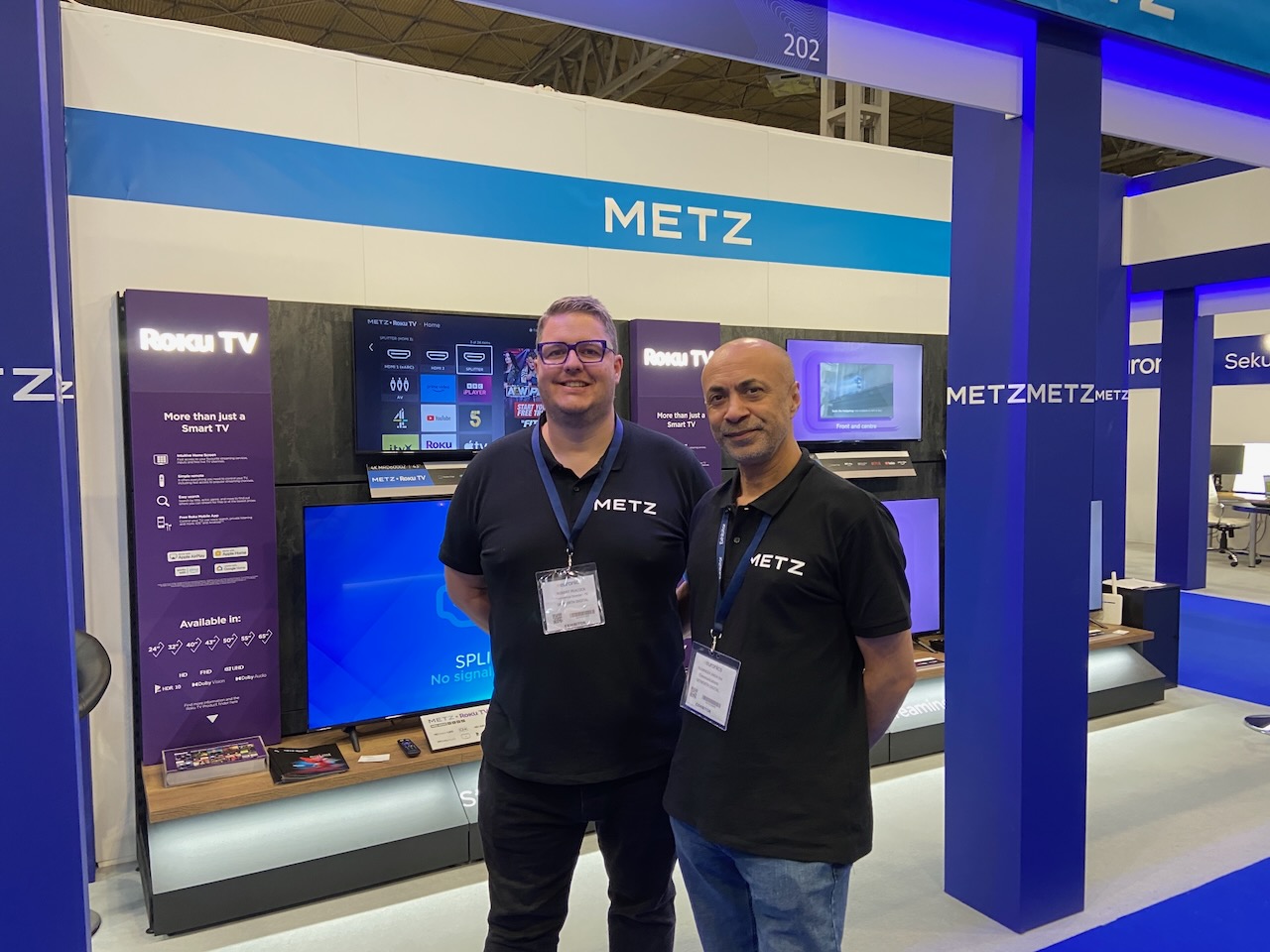 Metz TV makes a splash at Euronics 2023 showcase